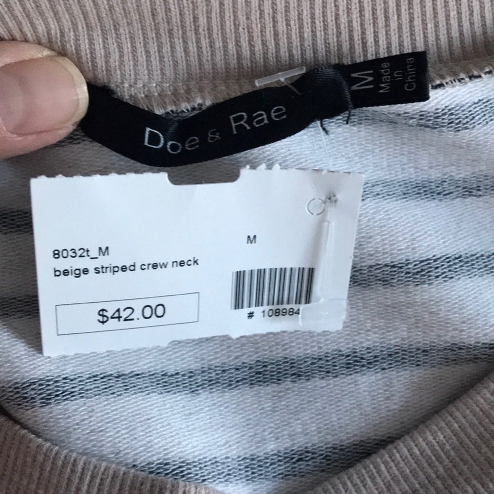 Doe & Rae Crew neck top - Picture 6 of 6